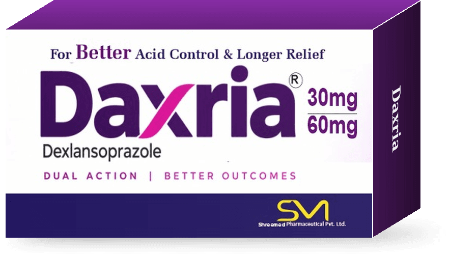 Daxria™ (Dexlansoprazole 30 mg / 60 mg) carton